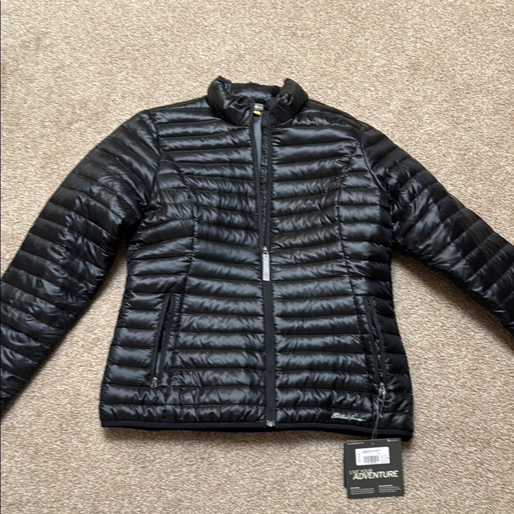 Eddie Bauer Women's Black Down Puffer Jacket
